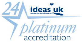 ideasUK Platinum Accreditation 2024