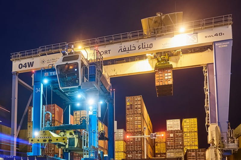 مجموعة موانئ أبوظبي - مركز المعرفة - ميناء خليفة يجسد تسعة أعوام من النمو  المتسارع