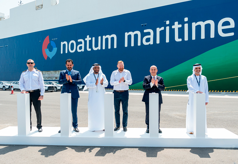United Global Ro-Ro Celebrates Maiden Voyage of LNG-Powered Vessel at Khalifa Port