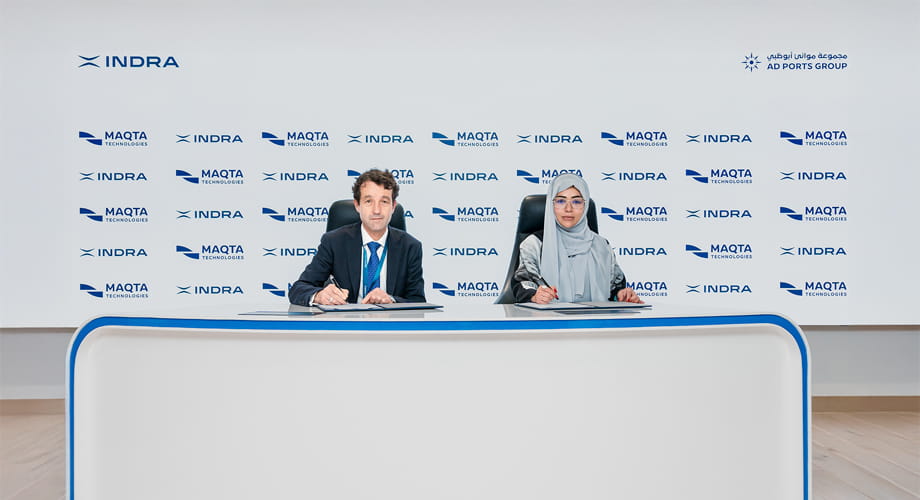 "مجموعة مقطع للتكنولوجيا" التابعة لمجموعة موانئ أبوظبي توقع اتفاقية شراكة استراتيجية مع "مجموعة إندرا"