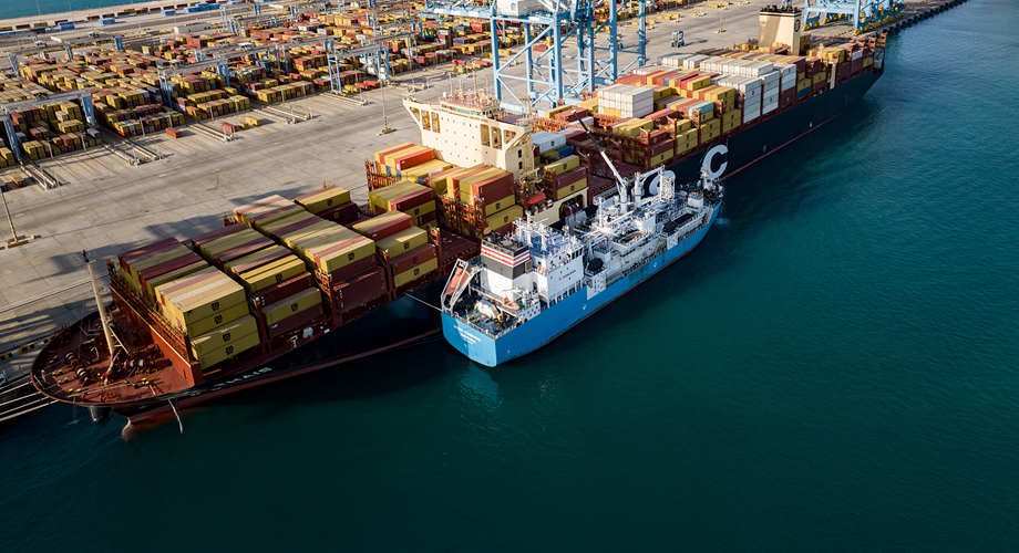 AD Ports Group Expands Sustainable Fuel Solutions with First Ship-to-Ship LNG Bunkering at Khalifa Port