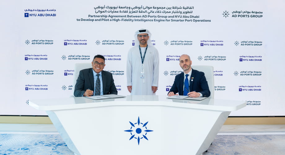AD Ports Group and NYU Abu Dhabi to Build and Pilot a High-Fidelity Intelligence Engine for Smarter Port Operations