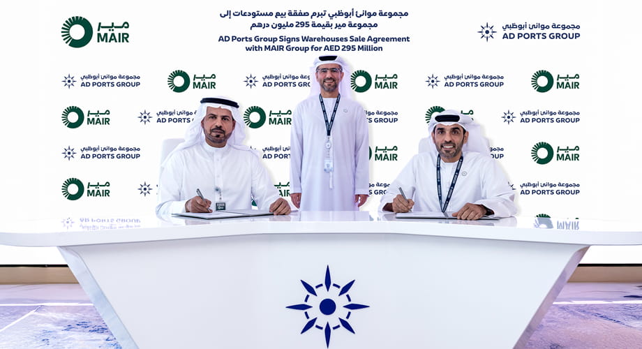 AD Ports Group Completes Sale of Warehouses to Mair Group for AED 295 Million