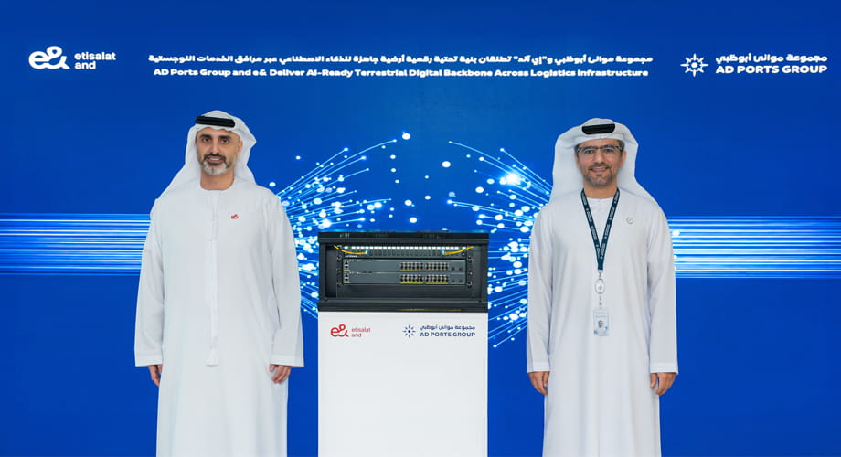 AD Ports Group and e& Deliver AI-Ready Terrestrial Digital Backbone Across Logistics Infrastructure