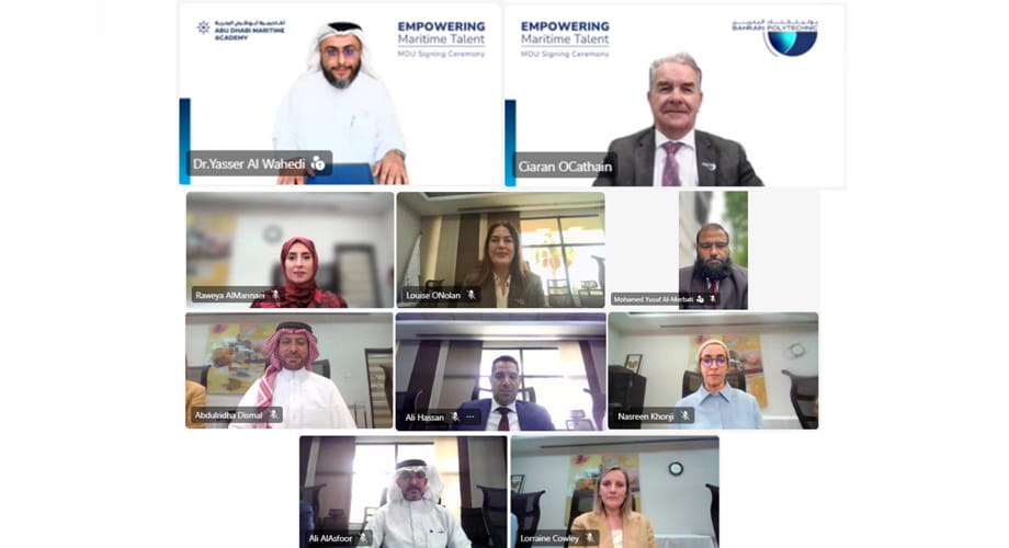 Abu Dhabi Maritime Academy and Bahrain Polytechnic ‎Sign MoU to Enhance Academic and Applied ‎Collaboration in Maritime Transport and Emerging ‎Technologies