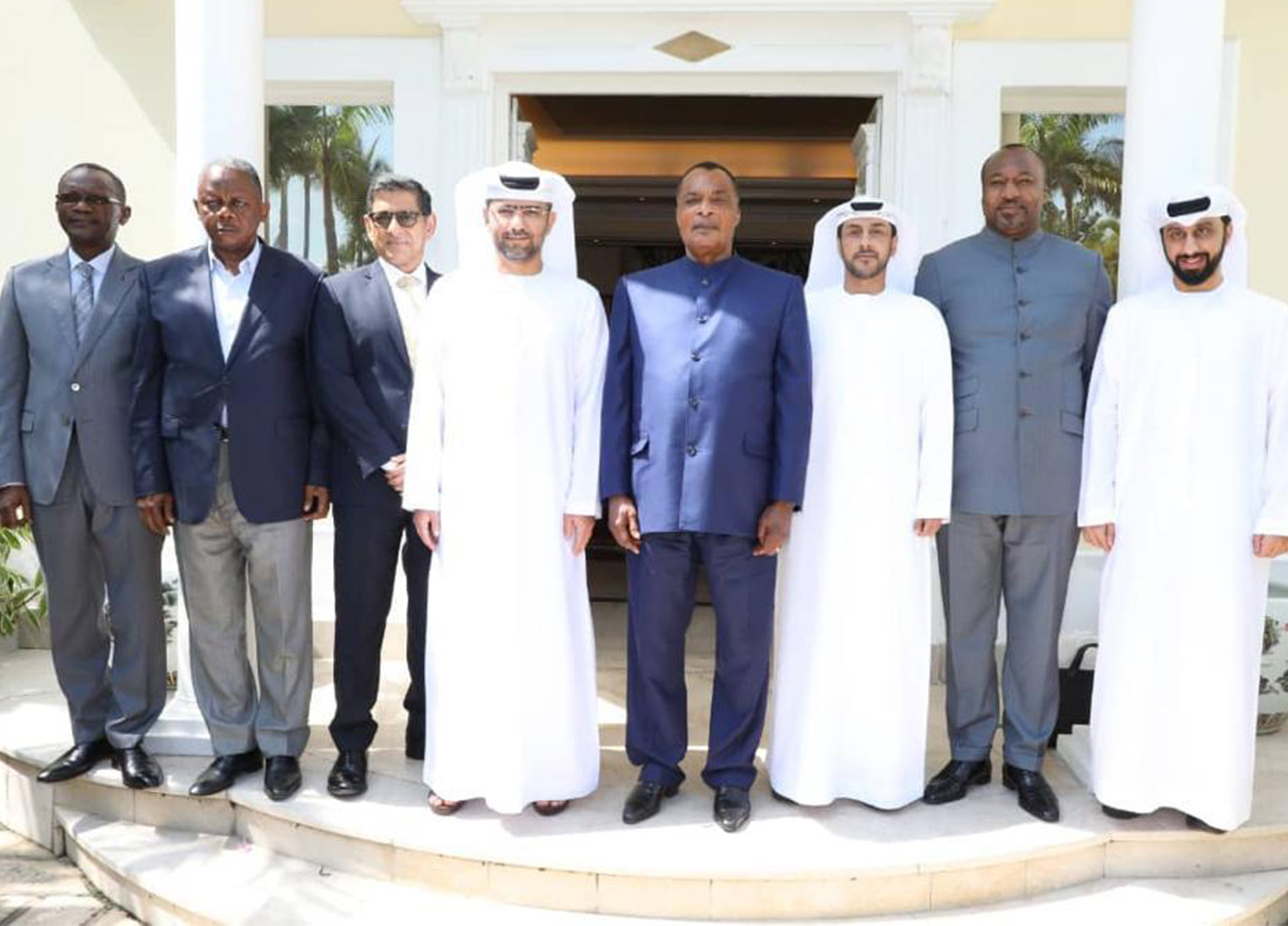 AD Ports Group CEO Meets President of The Republic of Congo