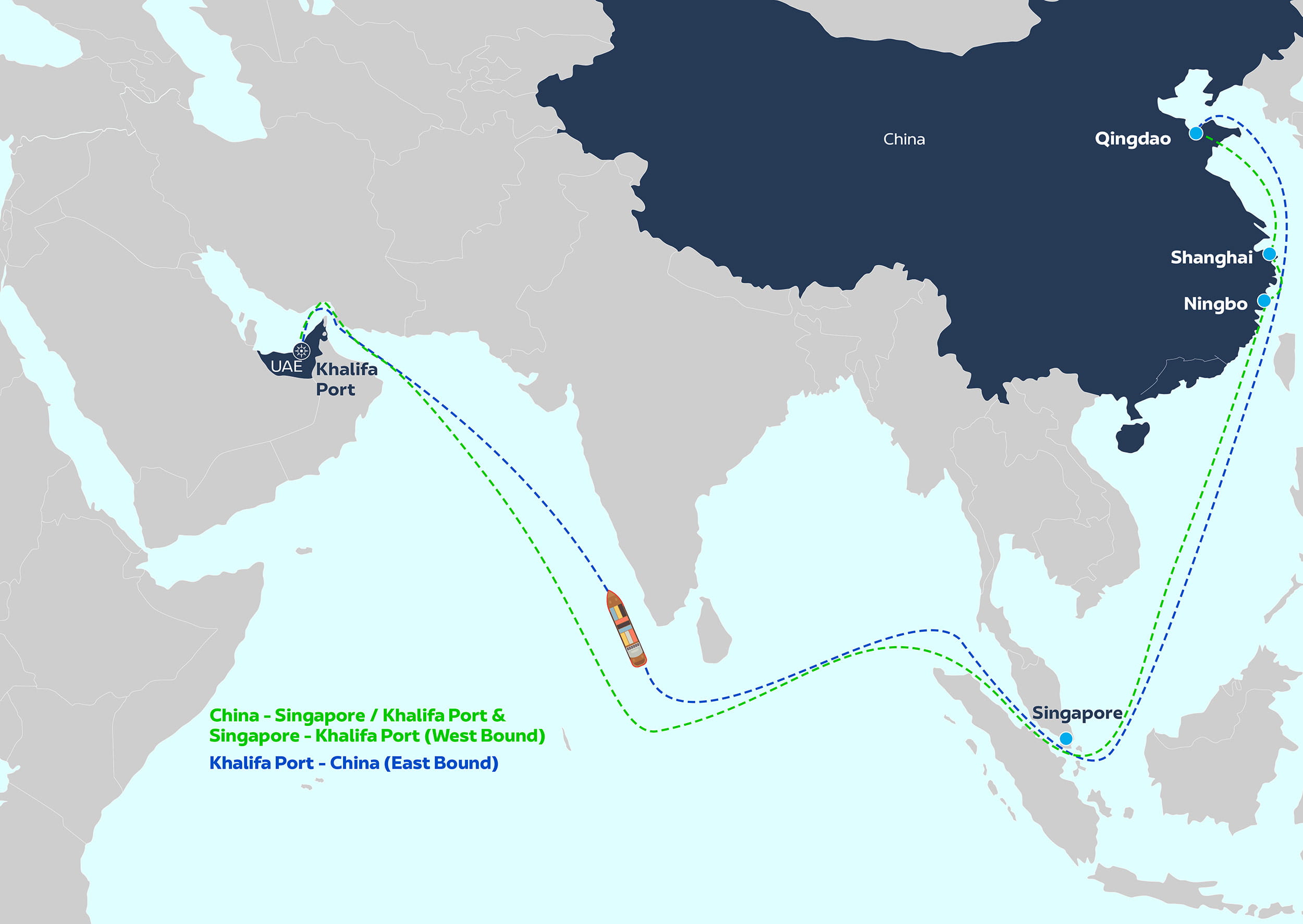 SAFEEN Feeders Launches New UAE-China Service 