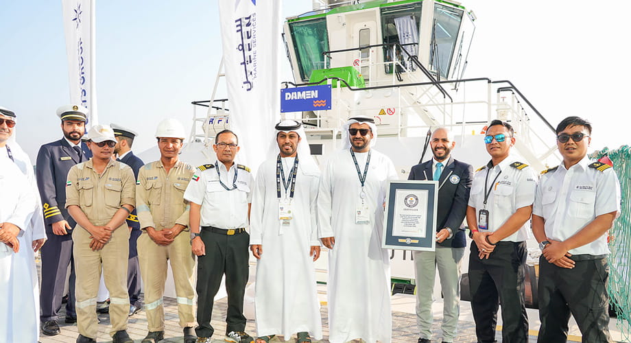 SAFEEN Group Achieves Guinness World Record™️for Most Powerful Electric Tugboat