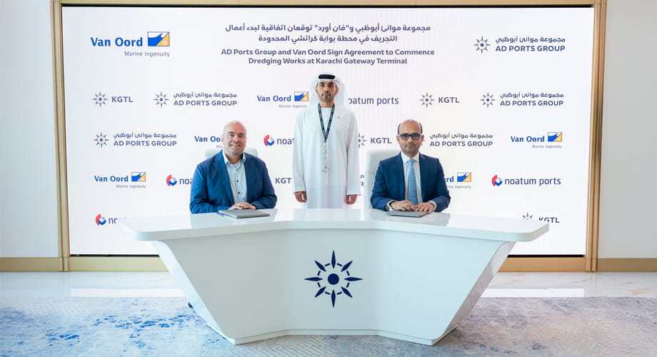 AD Ports Group’s Karachi Terminals in Pakistan Sign Major Dredging Agreement to Expand Throughput