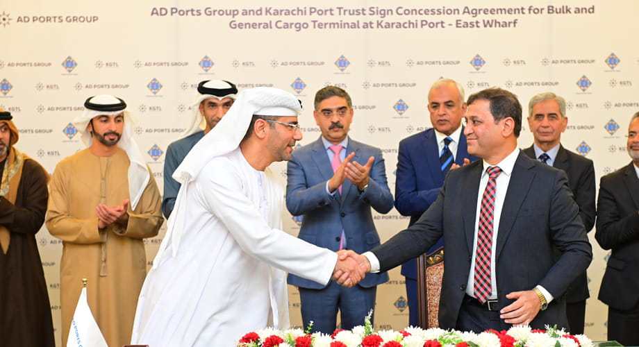 AD Ports Group and Karachi Port Trust Extend Cooperation through 25-Year Concession Agreement for Bulk and General Cargo Terminal at Karachi Port