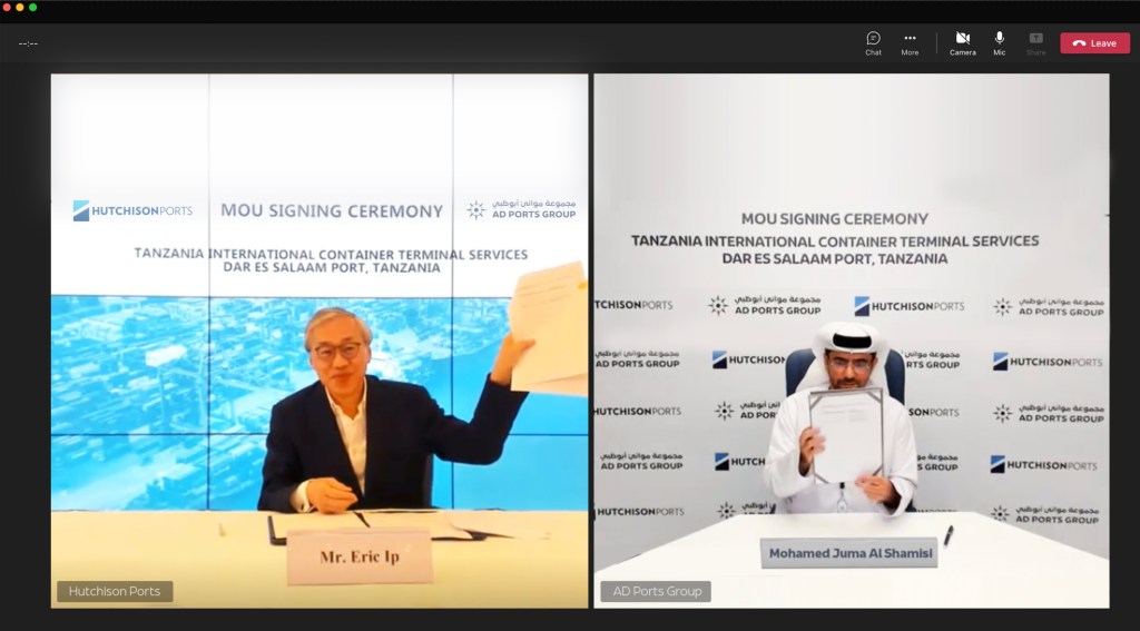 AD Ports Group and Hutchison Ports Ink MoU to form Strategic Partnership