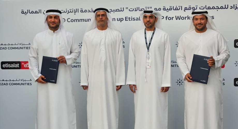 KEZAD Group Enters a Strategic Agreement with etisalat by e& to Upgrade Digital Landscape of Razeen City