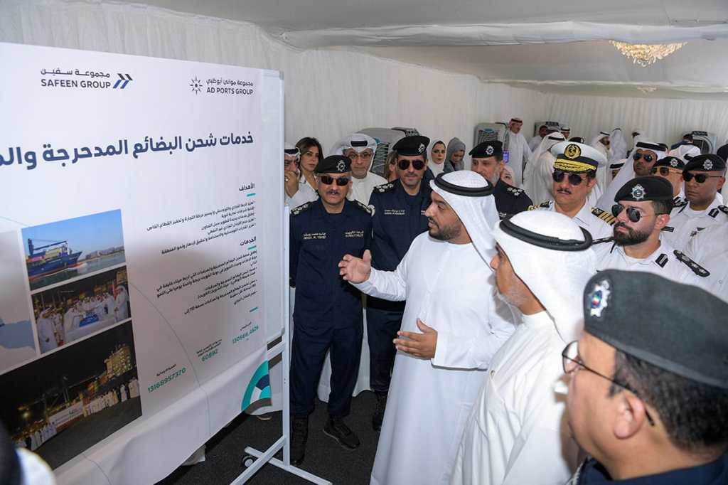 New Ro-Ro Vessel Arrives at Shuwaikh Port Following Launch of Ro-Ro Shipping Service from Khalifa Port
