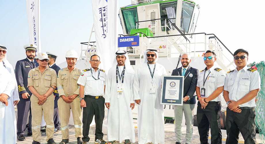 SAFEEN Group Achieves Guinness World Record™️ for Most Powerful Electric Tugboat