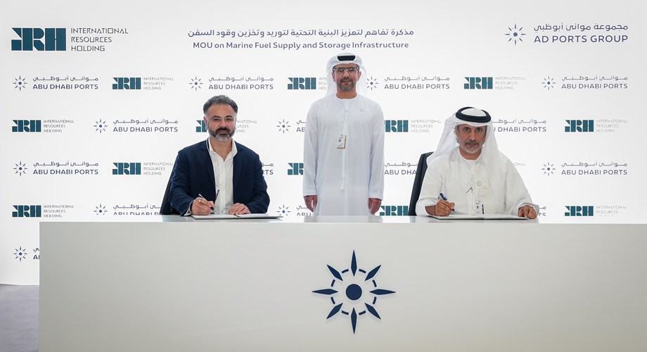 AD Ports Group and IRH Global Trading Sign MoU to Advance ‎Bunkering and Alternative Marine Fuels at Khalifa Port